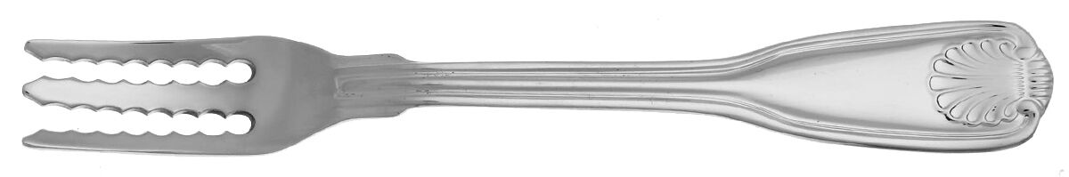 Country Shell (Stainless) Individual Solid Spaghetti Fork Hc by Wallace Silver-1