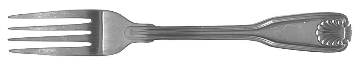 Country Shell (Stainless) Fork by Wallace Silver-1