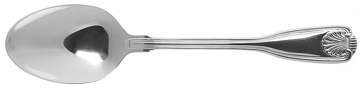 Country Shell (Stainless) Tablespoon (Serving Spoon) by Wallace Silver-1