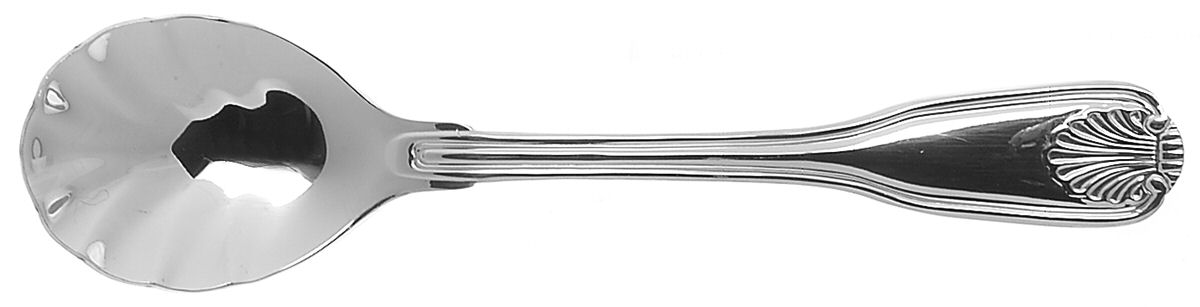 Country Shell (Stainless) Sugar Shell Spoon by Wallace Silver-1