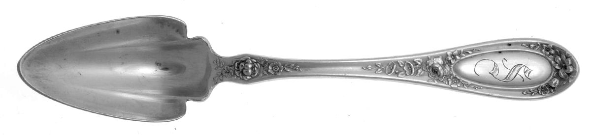 Blossom (Silverplate, 1909) Fruit/Orange Spoon by Wallace Silver-1