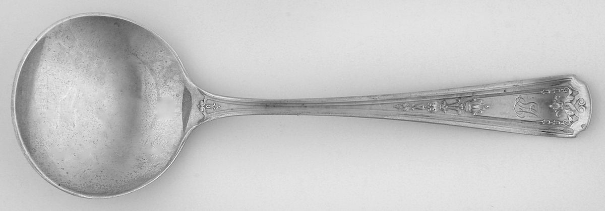 Oriana (Sterling, 1916) Small Short Handle Chocolate Spoon by Whiting Manf Co-1