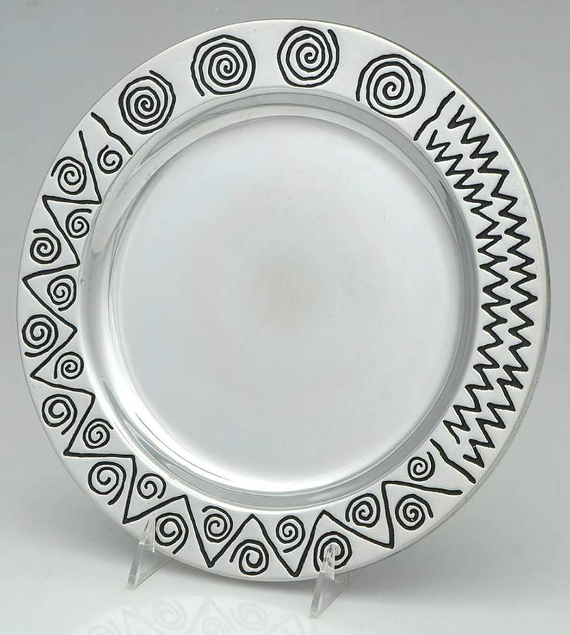 Reggae (Armetale, Hollowware) Dinner Plate by Wilton Armetale-1