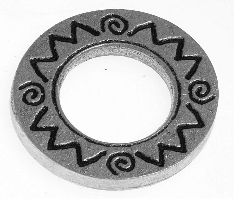 Reggae (Armetale, Hollowware) Napkin Ring by Wilton Armetale-1