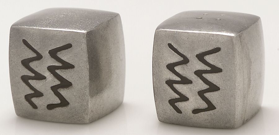 Reggae (Armetale, Hollowware) Salt and Pepper Set by Wilton Armetale-1
