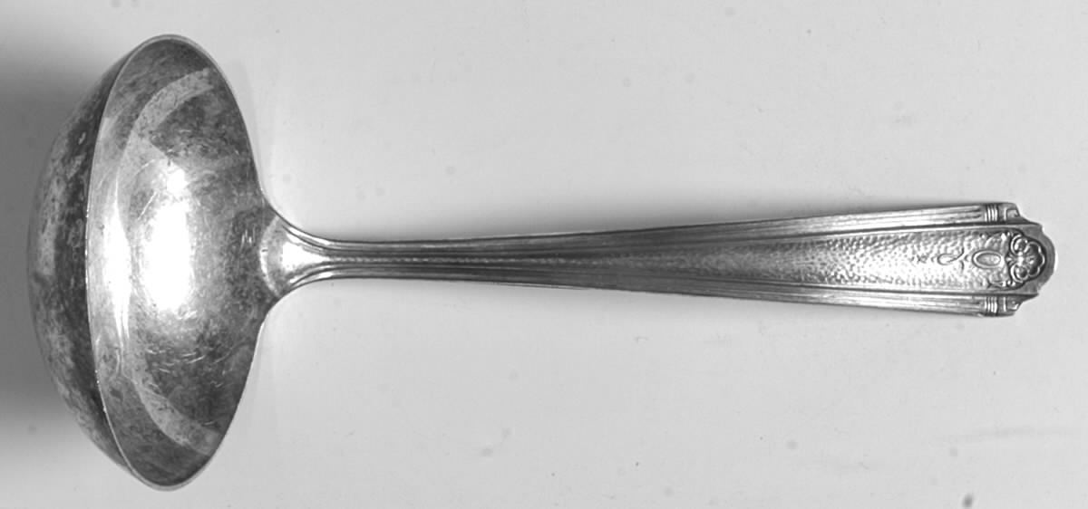 Elmo (Silverplate, 1931) Solid Gravy Ladle by Wallace Silver-1
