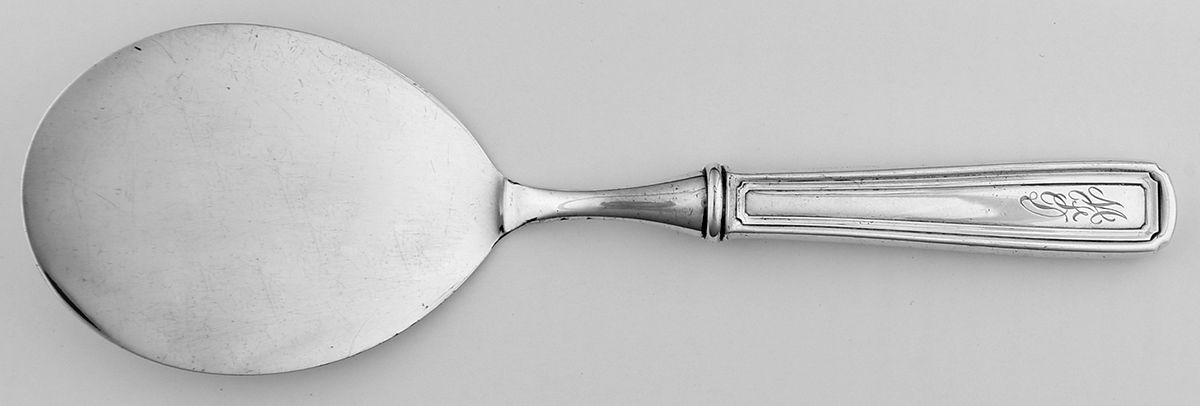 Livingston (Sterling, 1914-1915) Pastry Server with Silverplate Blade by Whiting Manf Co-1