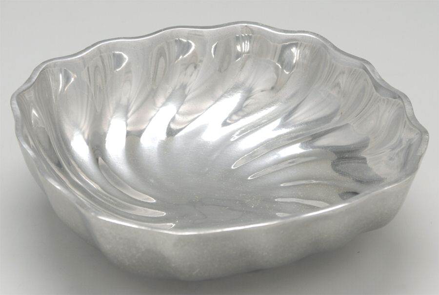 Eddy (Armetale, Hollowware) 9" Square Serving Bowl by Wilton Armetale-1