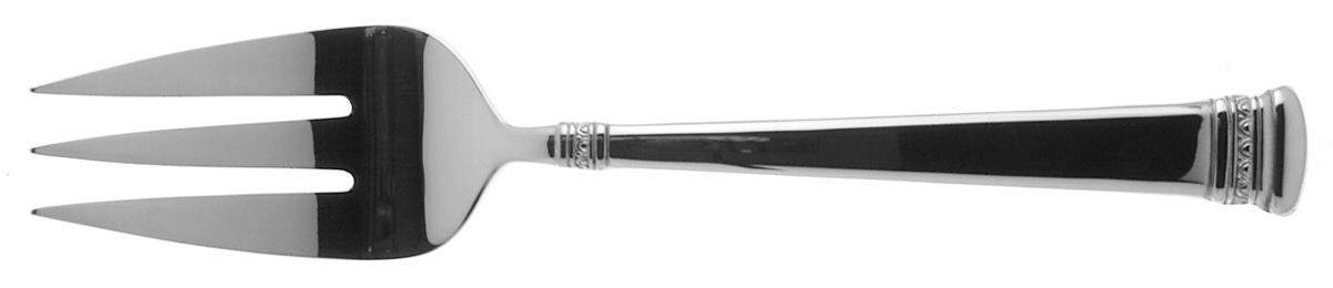Carina (Stainless) Large Solid Cold Meat Serving Fork by Waterford-1