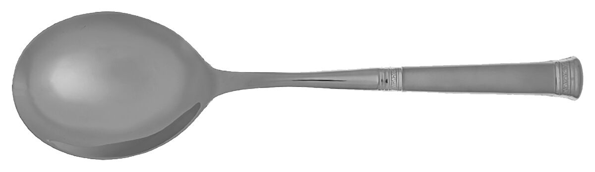 Carina-Matte (Stainless) Casserole Spoon with Smooth Stainless Bowl HC by Waterford-1