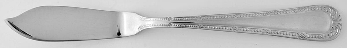 Russborough (Stainless) Flat Handle Master Butter Knife by Waterford-1