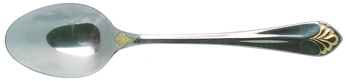 St Regis Gold (Stainless) Place/Oval Soup Spoon by Wallace Silver-1