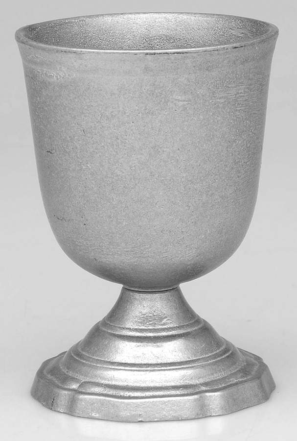 Queen Anne (Armetale, Hollowware, Satin) Wine Goblet by Wilton Armetale-1