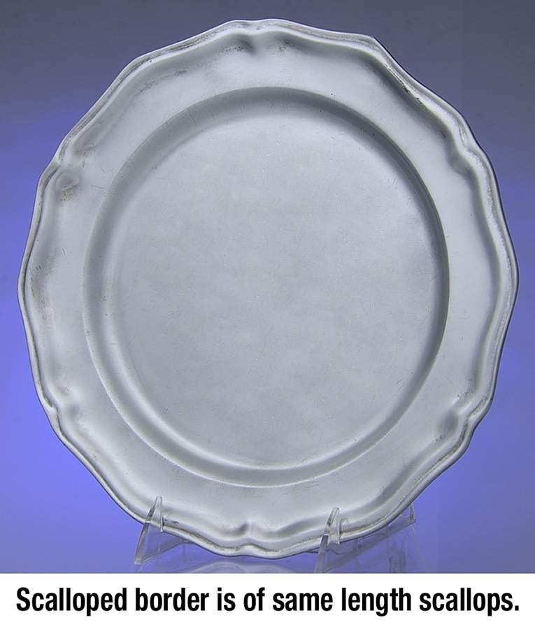 Queen Anne (Armetale, Hollowware, Satin) Dinner Plate by Wilton Armetale-1