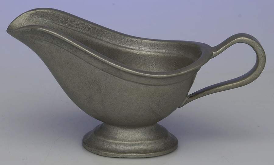 Queen Anne (Armetale, Hollowware, Satin) Gravy Boat by Wilton Armetale-1