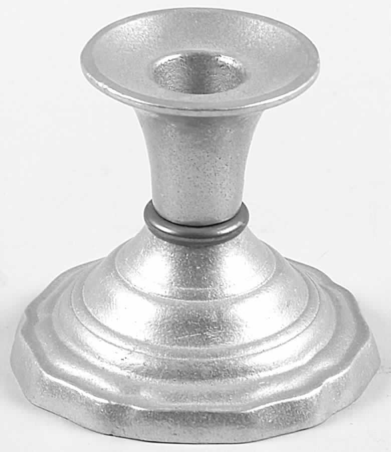 Queen Anne (Armetale, Hollowware, Satin) Console Candleholder by Wilton Armetale-1