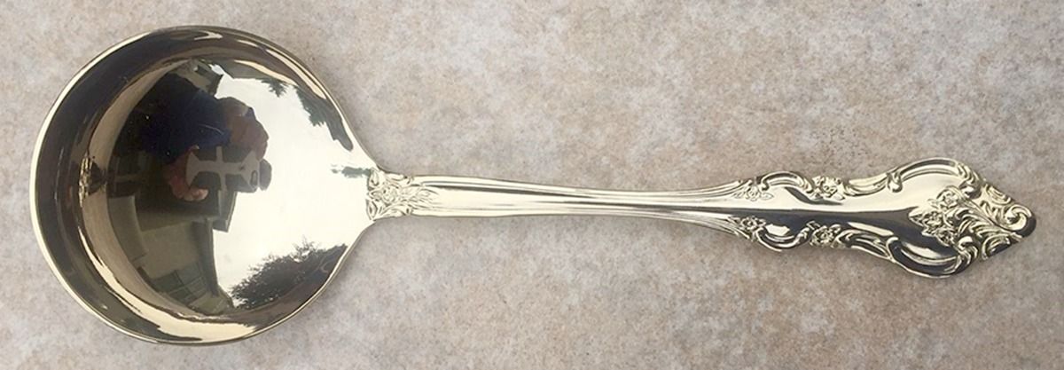 Chatham (Stainless) Solid Gravy Ladle by Wallace Silver-1