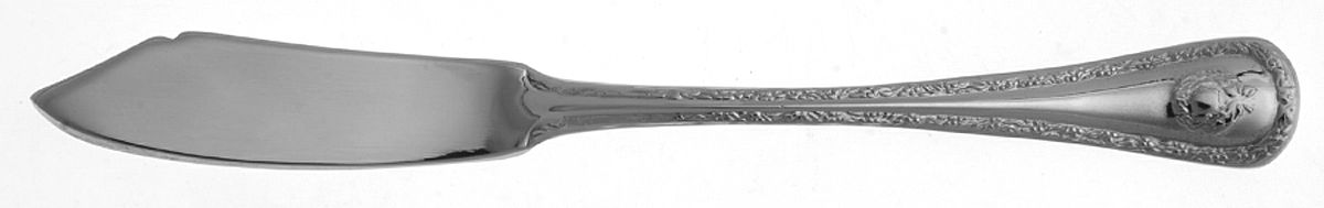 Holiday Wreath (Stainless) Flat Handle Master Butter Knife by Wallace Silver-1