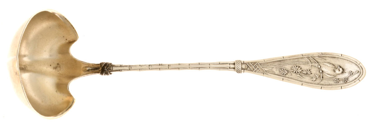 Japanese (Sterling, 1874) Mayonnaise Ladle by Whiting Manf Co-1