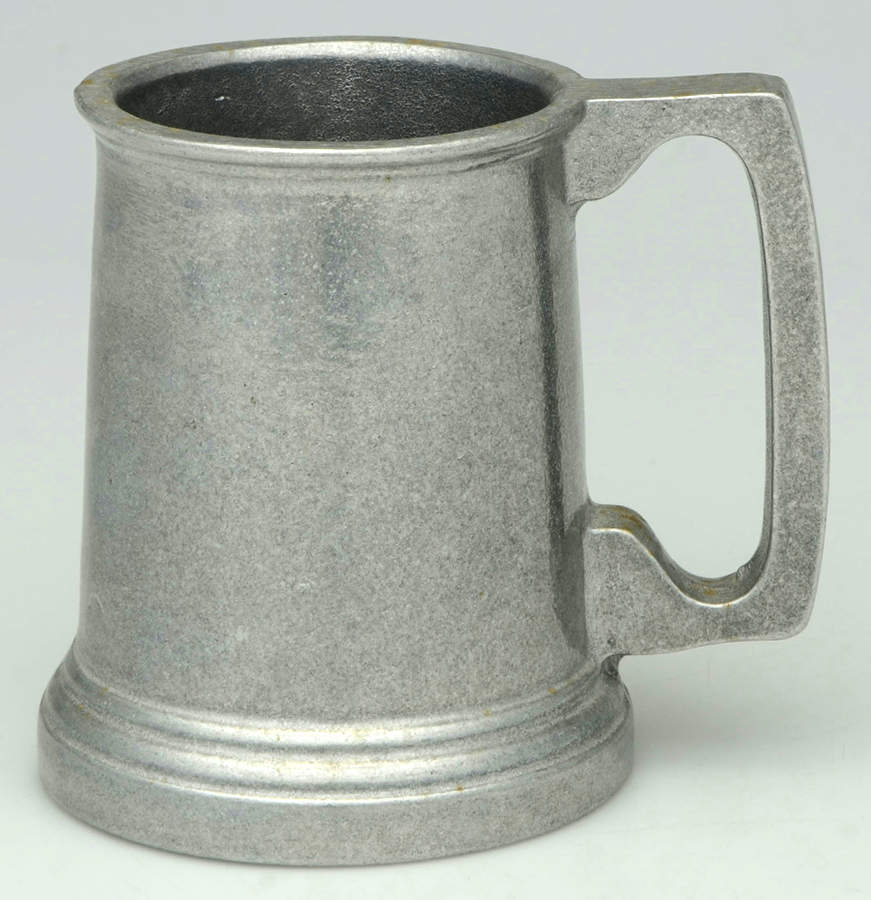 Plough Tavern (Armetale, Hollowware, Satin) Tankard by Wilton Armetale-1
