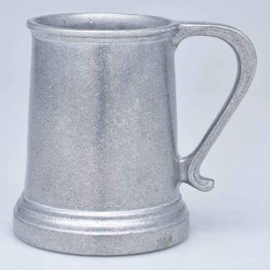 Plough Tavern (Armetale, Hollowware, Satin) Tankard by Wilton Armetale-1