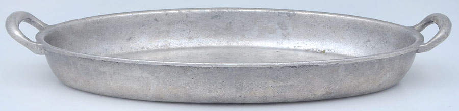 Plough Tavern (Armetale, Hollowware, Satin) Oval Fish Dish No Lid by Wilton Armetale-1