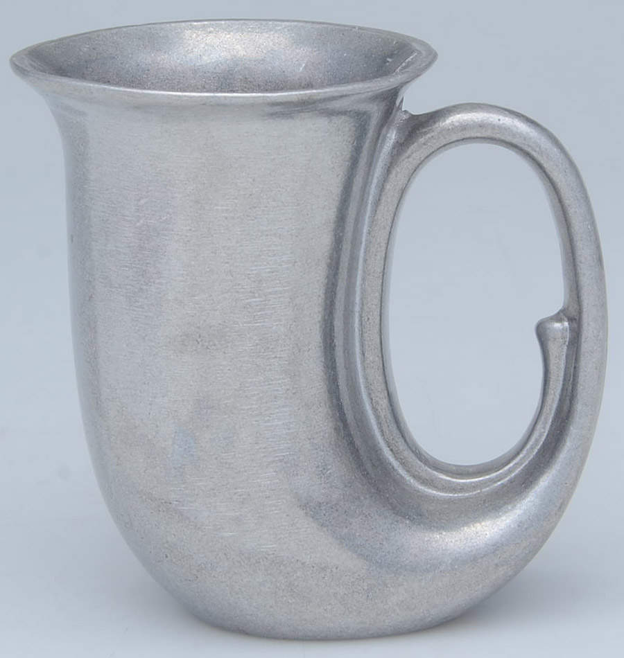 Plough Tavern (Armetale, Hollowware, Satin) Horn Shape Mug by Wilton Armetale-1