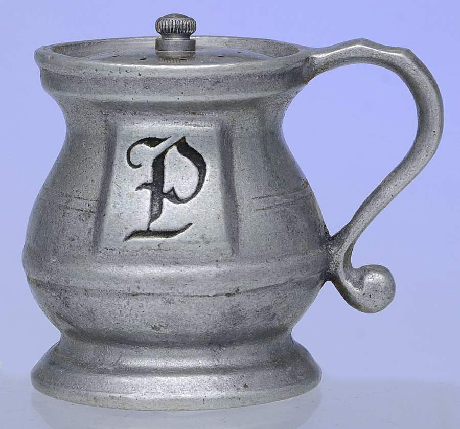 Plough Tavern (Armetale, Hollowware, Satin) Pepper Shaker by Wilton Armetale-1