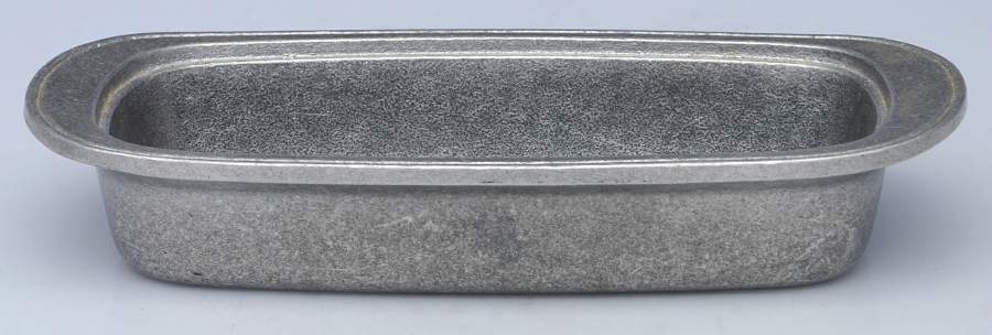 Plough Tavern (Armetale, Hollowware, Satin) 1/4 Lb Butter W/No Lid by Wilton Armetale-1