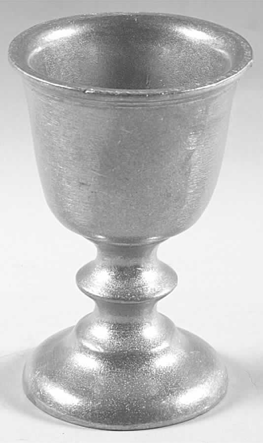 Plough Tavern (Armetale, Hollowware, Satin) Wine Goblet by Wilton Armetale-1