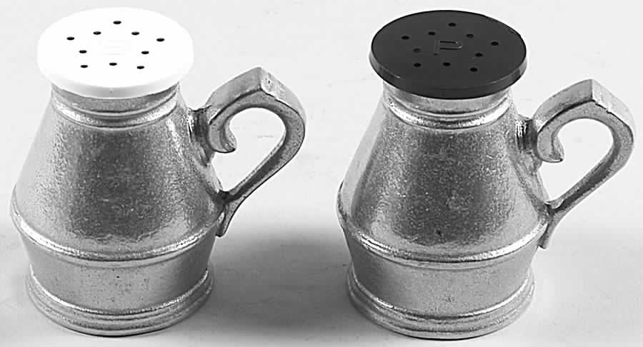 Plough Tavern (Armetale, Hollowware, Satin) Salt & Pepper Set by Wilton Armetale-1