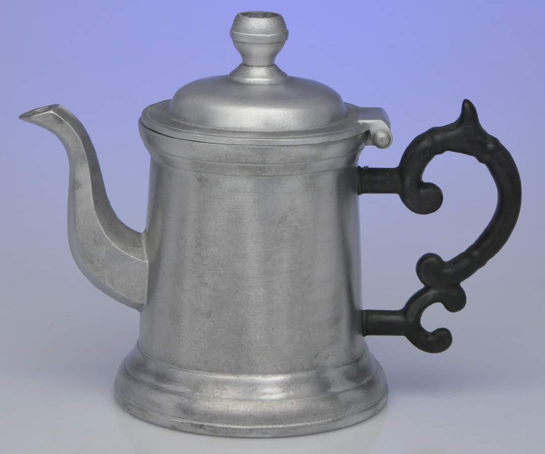 Plough Tavern (Armetale, Hollowware, Satin) Black Handle Coffee Pot by Wilton Armetale-1