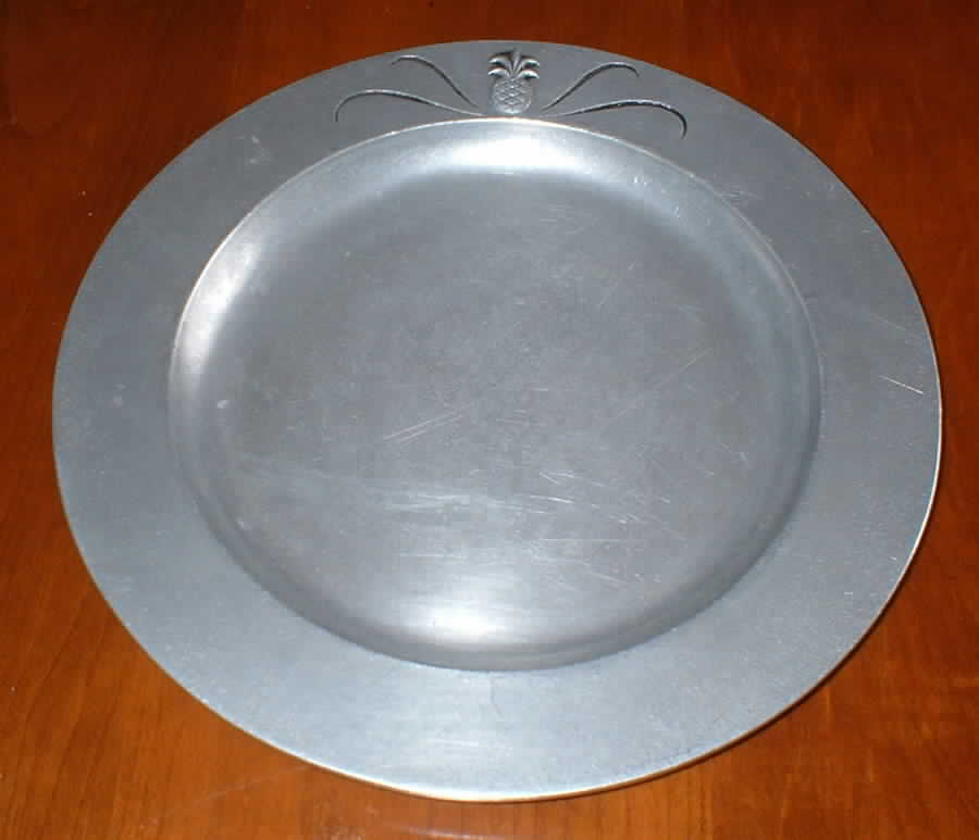 Plough Tavern (Armetale, Hollowware, Satin) Dinner Plate by Wilton Armetale-1