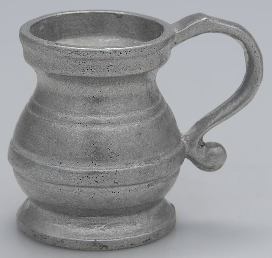 Plough Tavern (Armetale, Hollowware, Satin) 1 Ounce Measure by Wilton Armetale-1