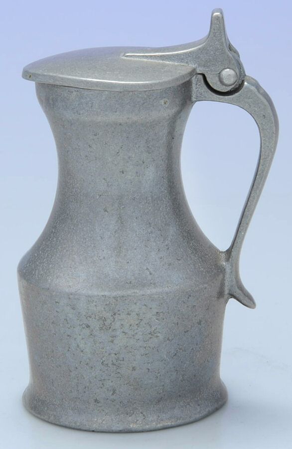 Plough Tavern (Armetale, Hollowware, Satin) Creamer & Hinged Lid by Wilton Armetale-1