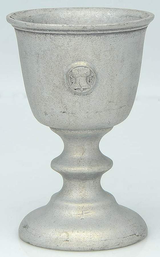 Plough Tavern (Armetale, Hollowware, Satin) Wine Goblet by Wilton Armetale-1