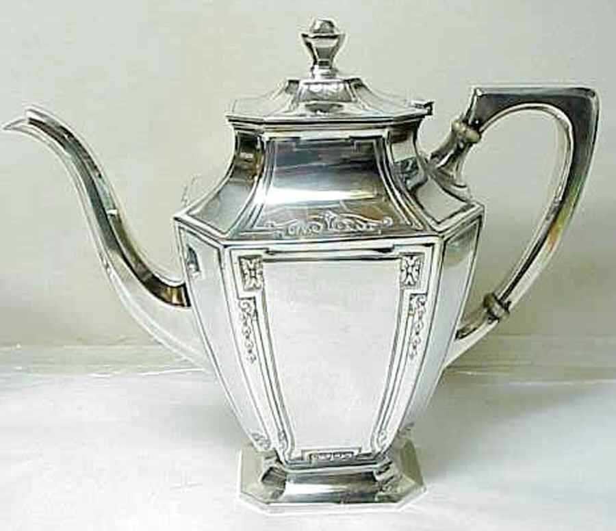 Dauphine (Sterling, Hollowware) Coffee Pot by Wallace Silver-1