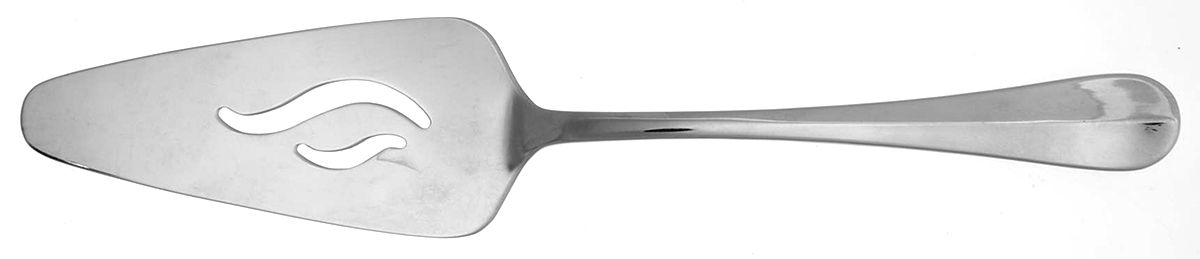 Baguette (Stainless) Pierced All Stainless Pie Server by Wallace Silver-1