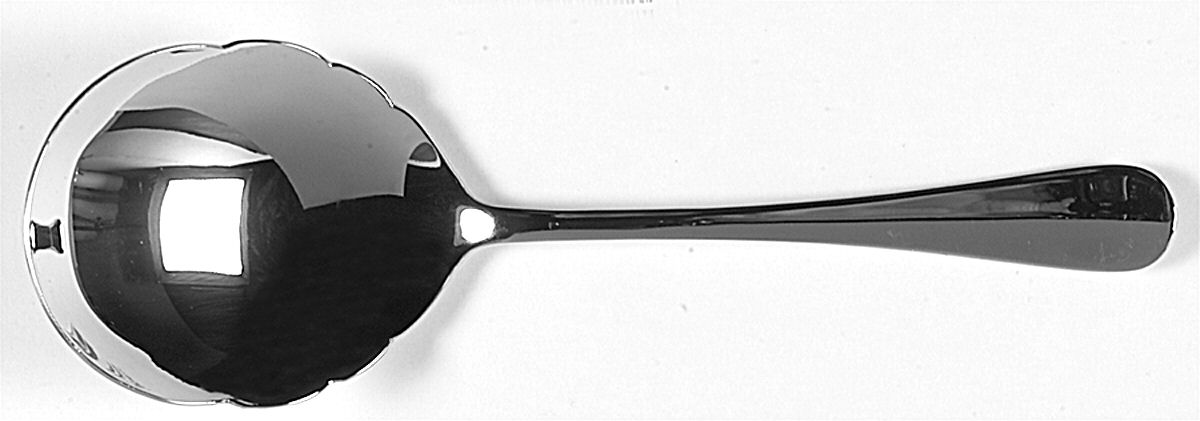Hartford (Stainless, China) Solid Smooth Casserole Spoon by Wallace Silver-1