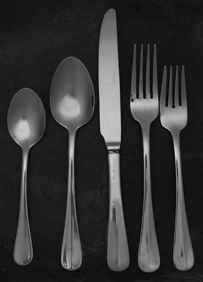 Hartford (Stainless, Indonesia) 5 Piece Place Setting by Wallace Silver-1