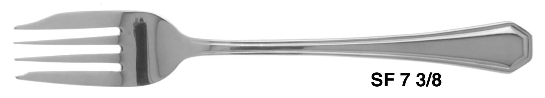 Casino (Stainless) Individual Salad Fork by Wallace Silver-1