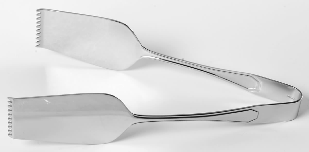Casino (Stainless) Solid Pastry Tongs by Wallace Silver-1
