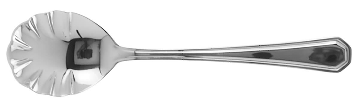 Casino (Stainless) Sugar Shell Spoon by Wallace Silver-1