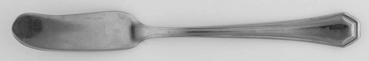 Casino (Stainless) Flat Handle Master Butter Knife by Wallace Silver-1