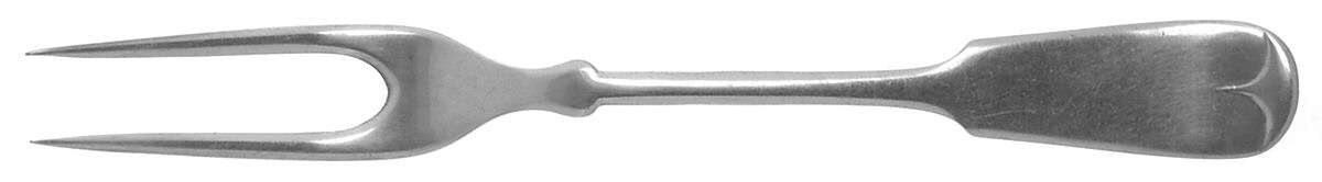 WAS89 (SILVERPLATE) Short Handle Pickle/Olive Fork by Wallace Silver-1