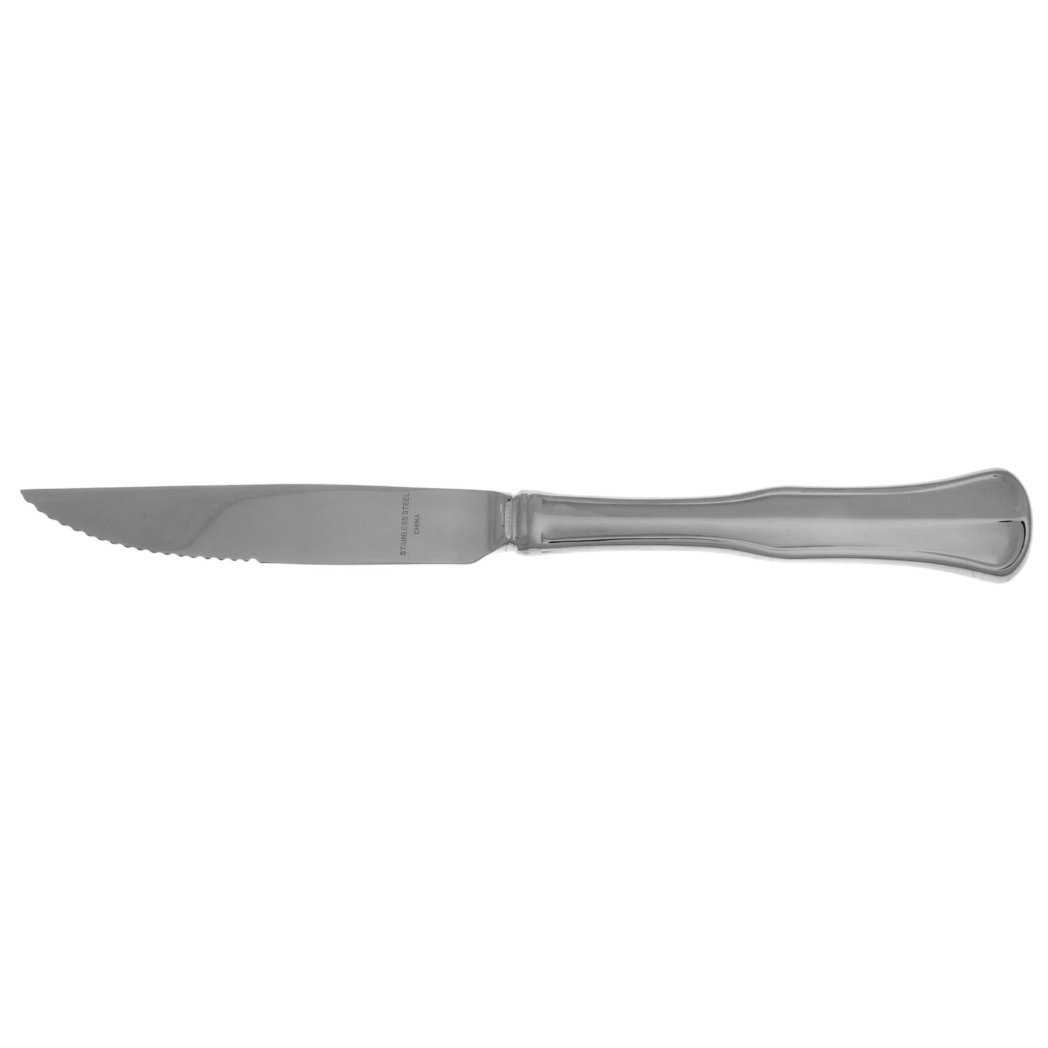 Normandy (Stainless) Steak Knife Individual Hollow, Serrate HC by Waterford-1