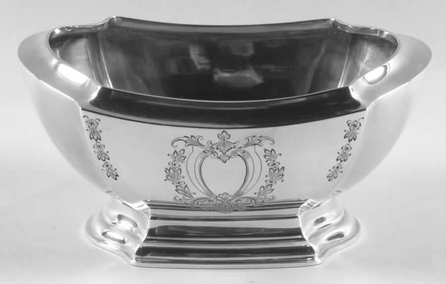 Washington-Engraved (Sterling, Hollowware) Waste Bowl by Wallace Silver-1