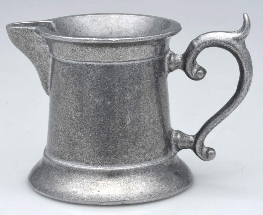 1840-Matte (Armetale, Hollowware) Creamer by Wilton Armetale-1