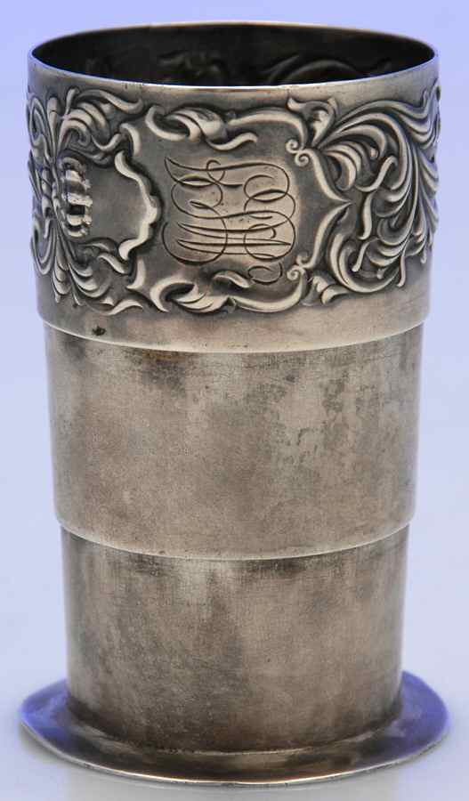 Heraldic (Sterling, Hollowware) Travel Cup by Whiting Manf Co-1