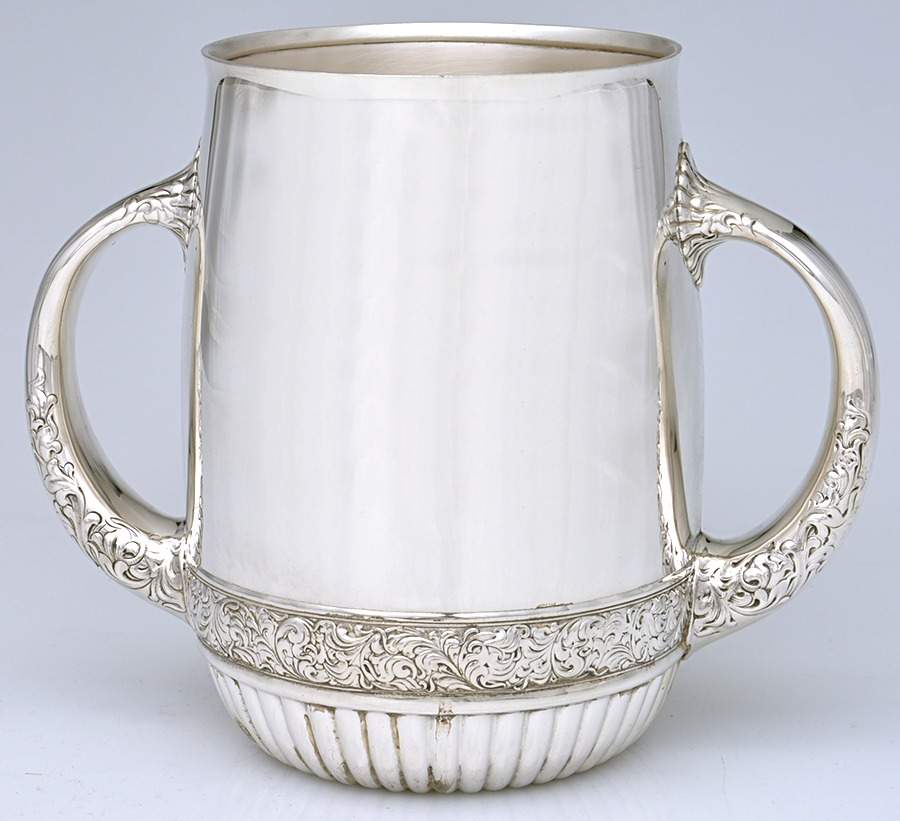 Heraldic (Sterling, Hollowware) Presentation Trophy/Loving Cup by Whiting Manf Co-1
